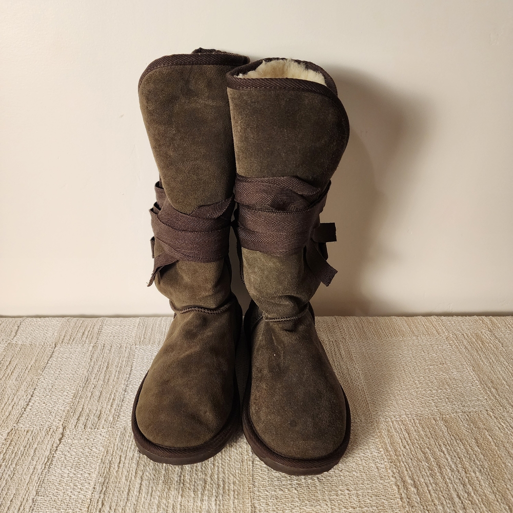 Emu Dark Brown Winter Boots